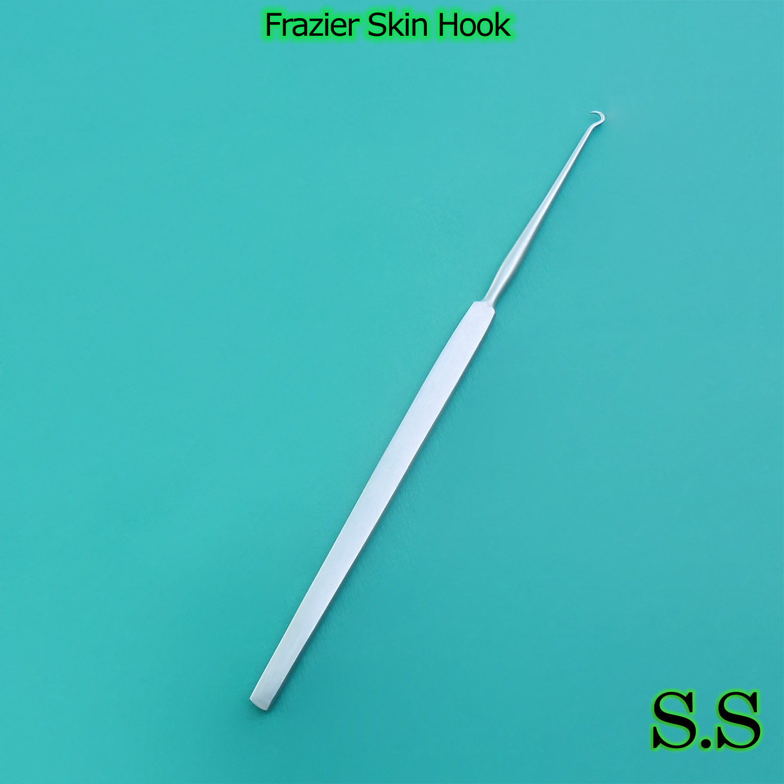 2 FRAZIER SKIN HOOK NEURO SURGICAL DENTAL INSTRUMENTS