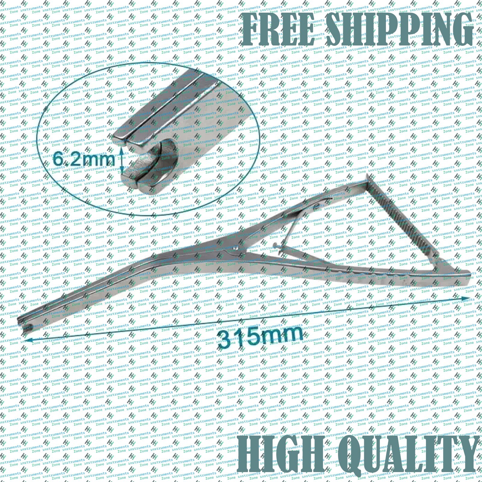 Spinal Lumbar Vertebra Distractor Orthopedic Retractor Stainless Steel