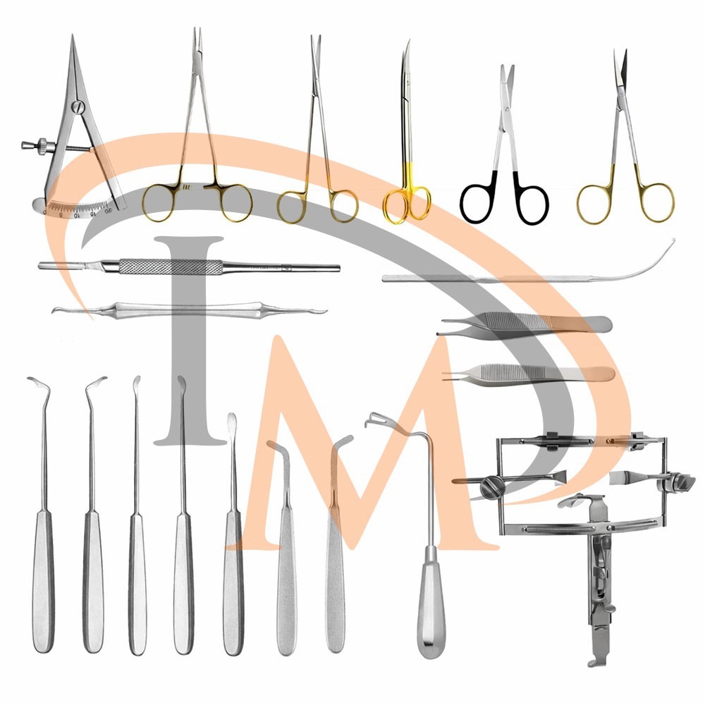 22 Pieces Cleft & Palate Repair Surgical Instruments Set
