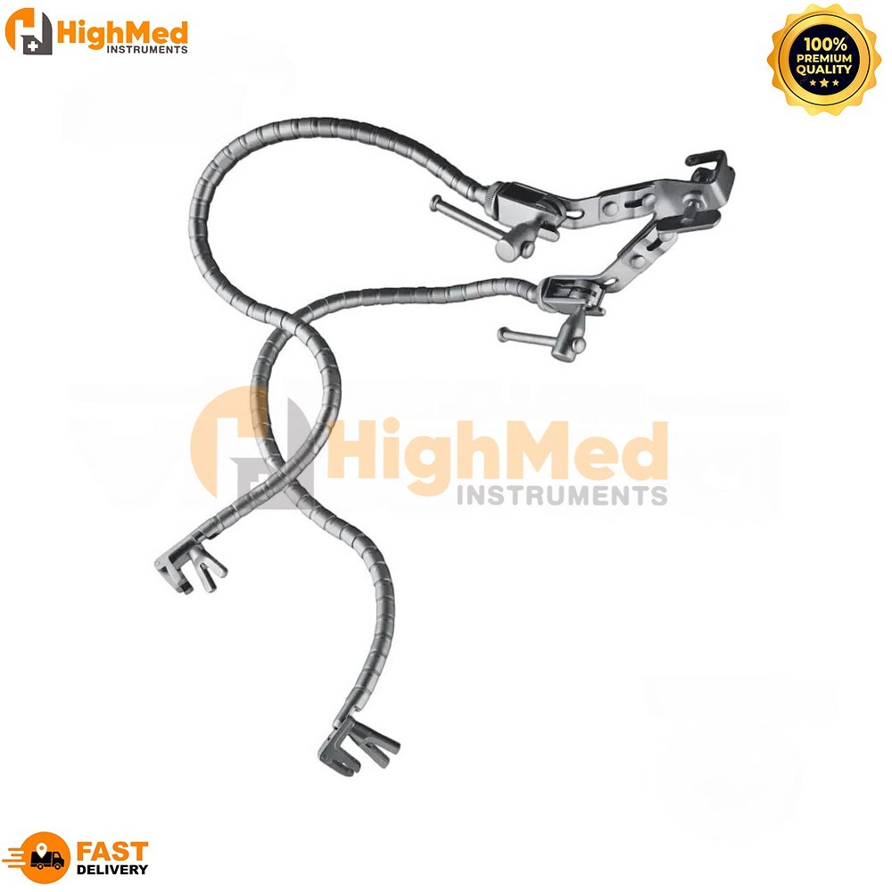 Leyla Self Retractor Brain Retractor Set Two Arms Orthopedic Surgical Instrument