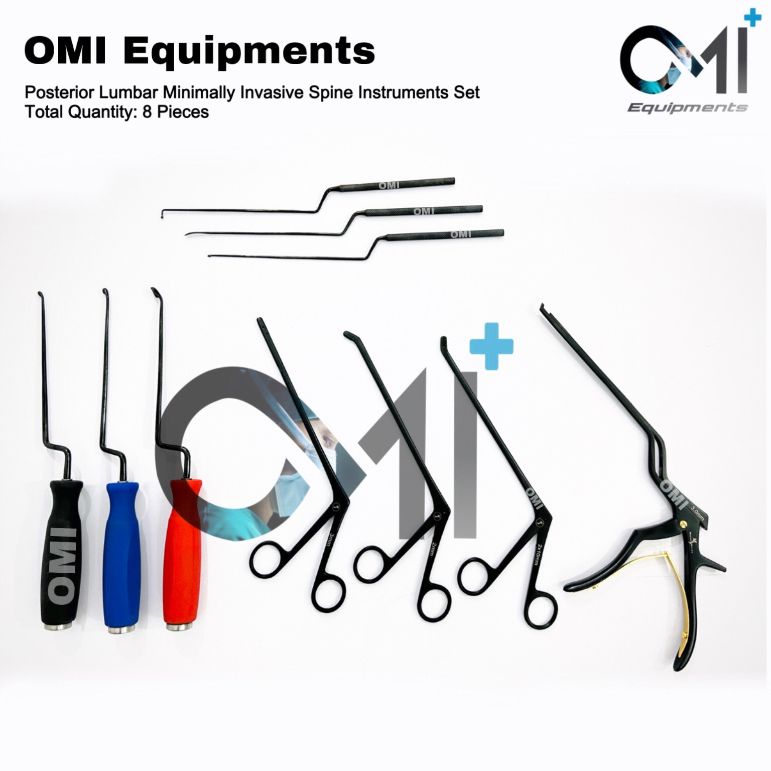 Posterior Lumbar Minimally Invasive Set, of 10 PCs Spine Orthopedic Instruments
