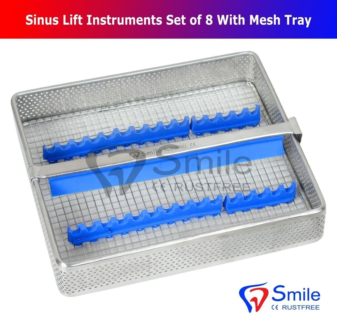 Sinus Lift Instruments Set With Wash Tray Bone Stoppers Bone Syringe FDA Approve