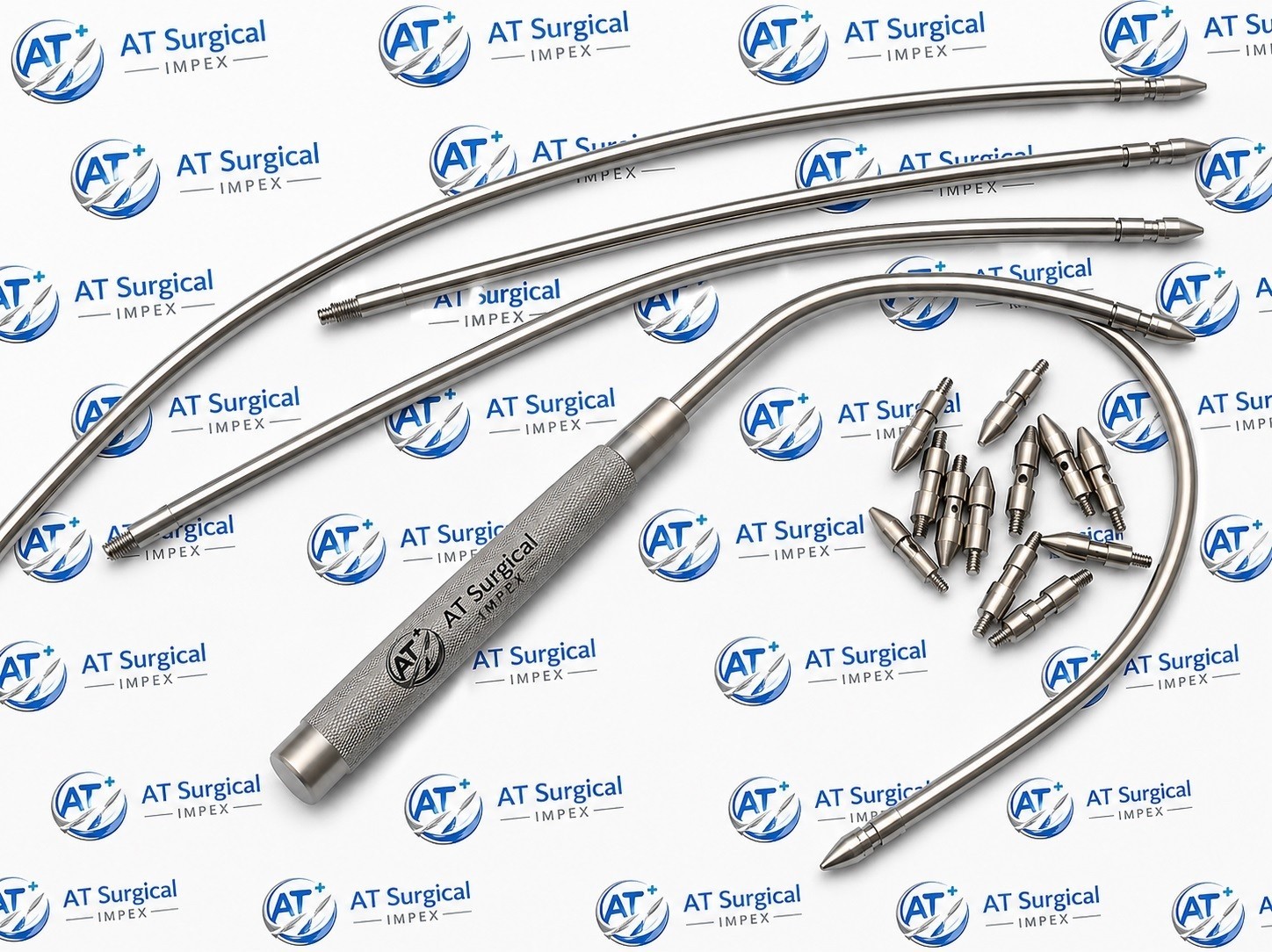 Vascular Set Fistula Tunneler Set 11 PCs Surgical Instruments Orthopedic Medical