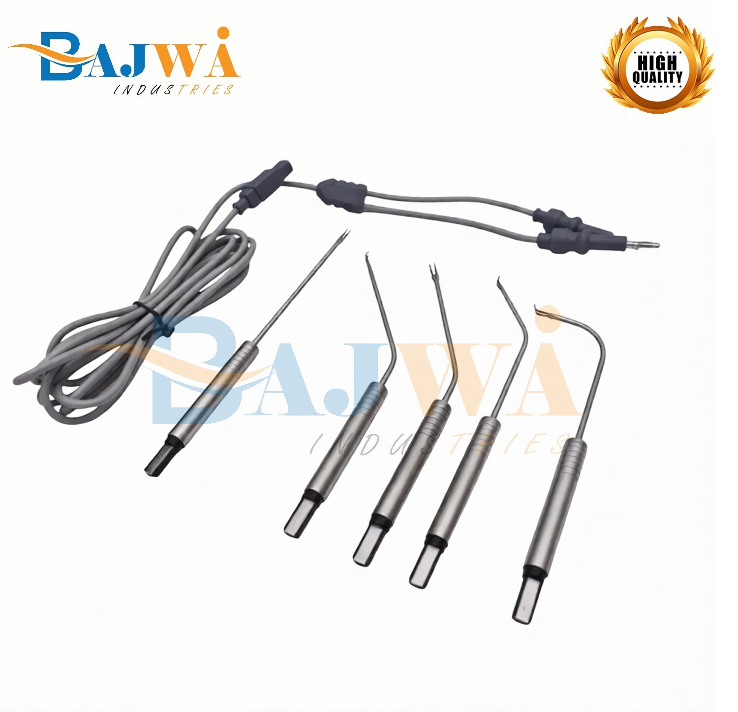 ENT Bipolar Electrodes Set Electro Surgical instruments