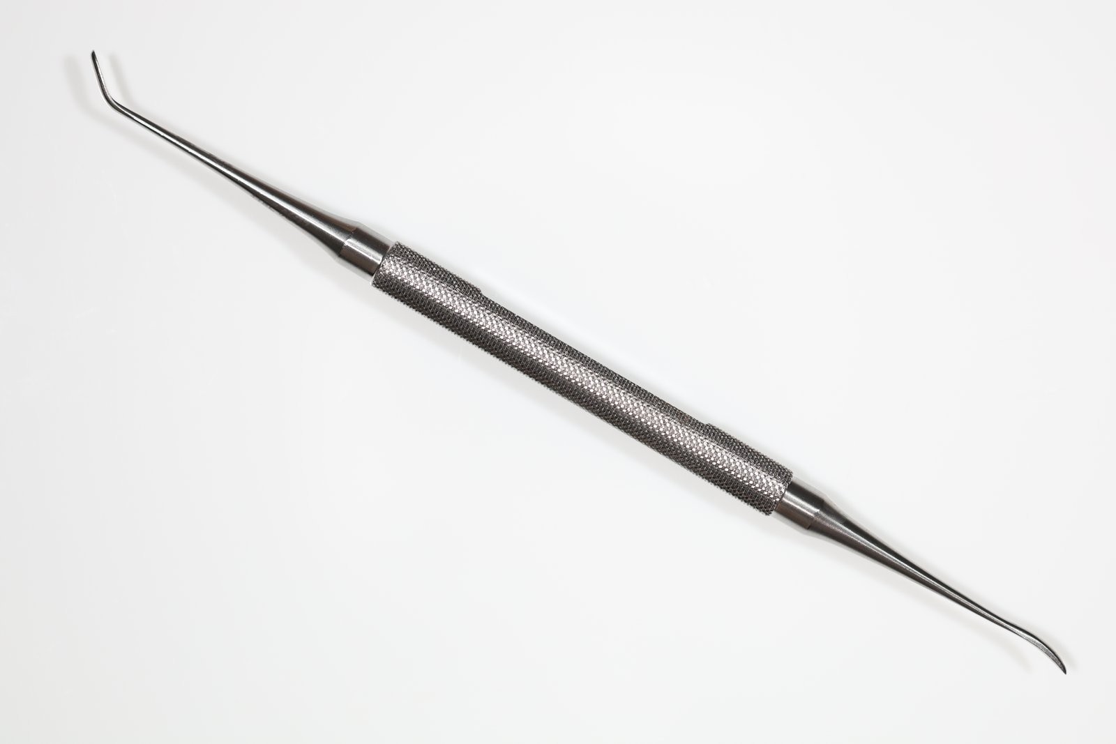 ASSI AG77526 Kleinert-Kutz Elevator Dissector, Curved, Double-Ended, 7in