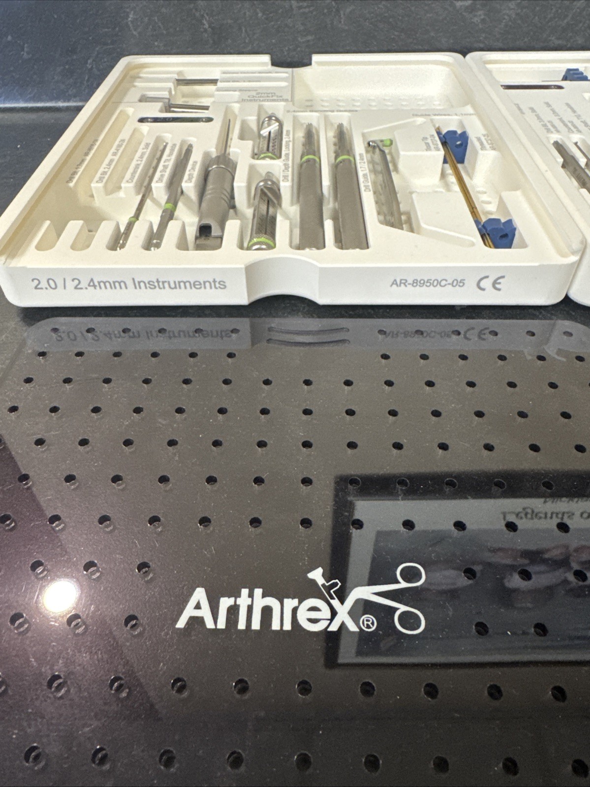 Arthrex 2.0/2.4, 3.0mm, 3.5/4.0mm Instruments Set. AR-8950C-05,07,11