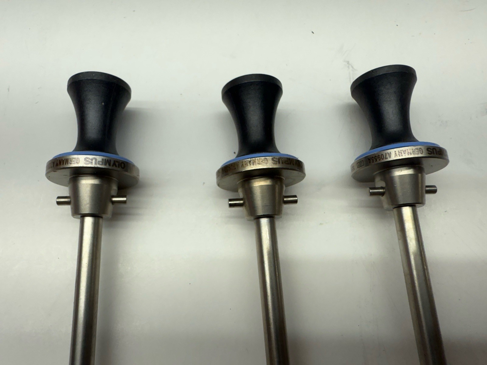 Olympus Lot Of 3 A70955A Trocar Spikes 4mm Blunt Used No Packaging Or Manuals