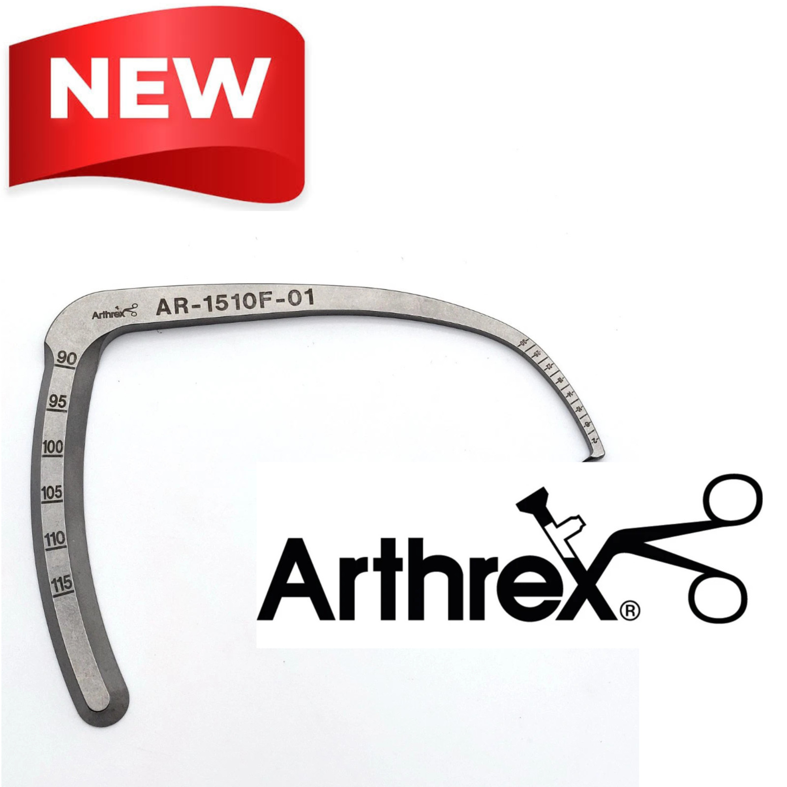 Arthrex AR-1510F-01 Curved Femoral ACL Marking Hook RetroConstruction Guide