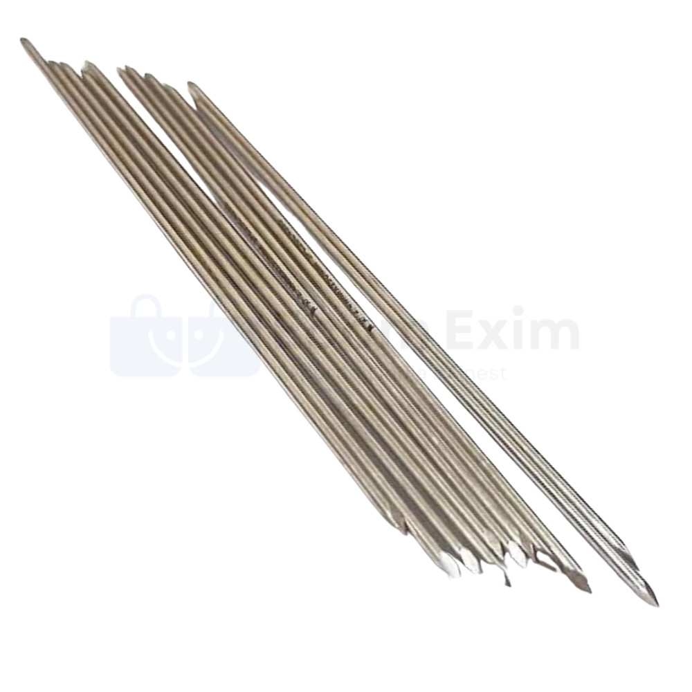 K wire 4mm x 300mm double ended orthopedic surgical pack 50pcs