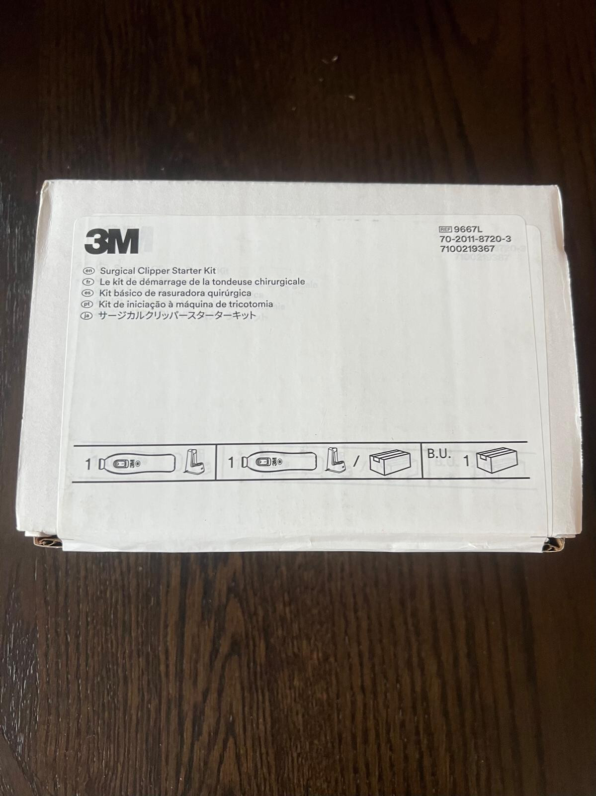 NEW 3M Surgical Clipper Starter Kit REF 9667L. Exp 2023/08 Lot Of 7