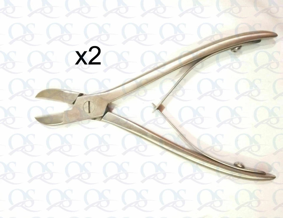 2Pcs Orthopedic Liston bone cutter 7″ inch Premimun grade Stainless steel