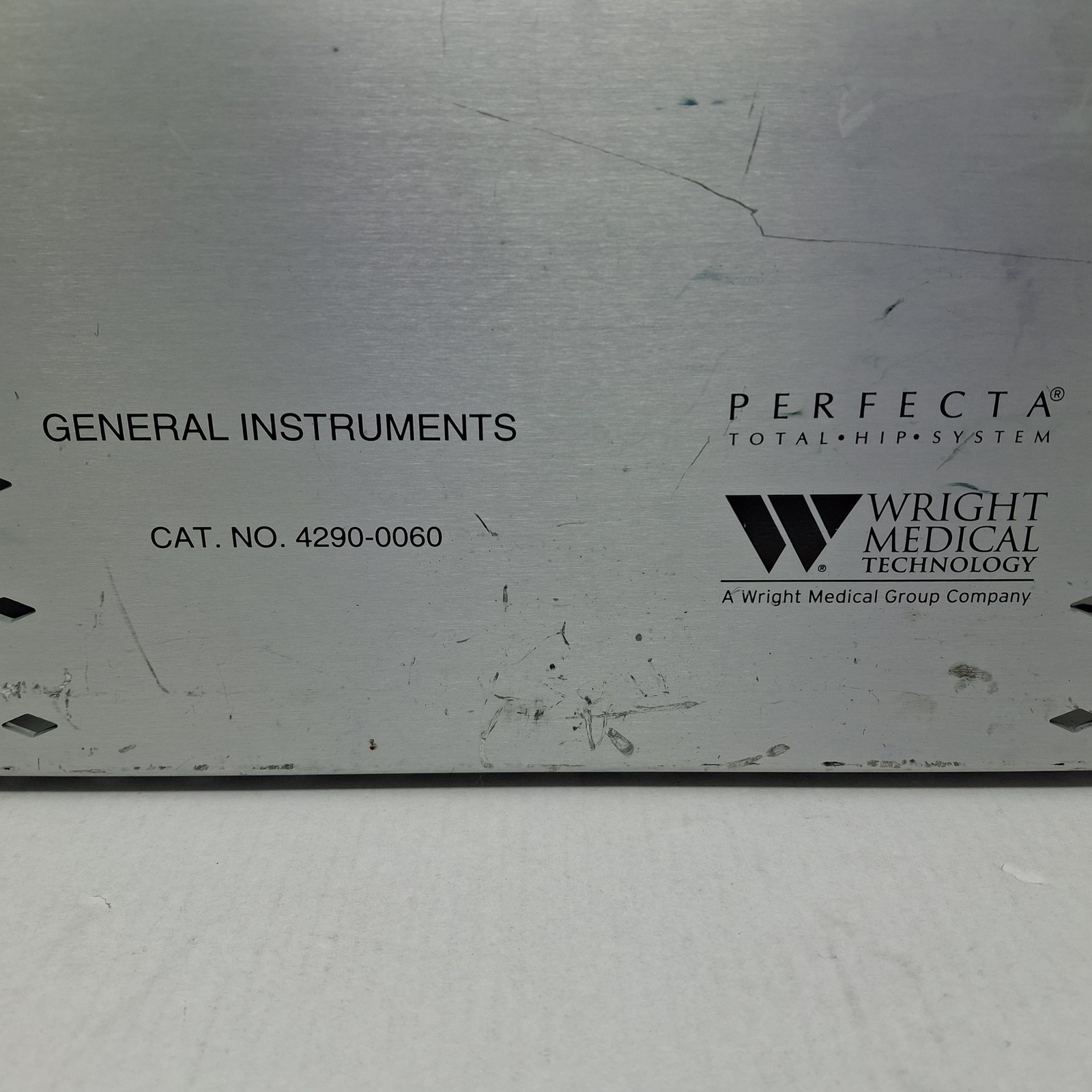 Wright Medical Technology, Inc. 4290-0060 Perfecta General Instruments