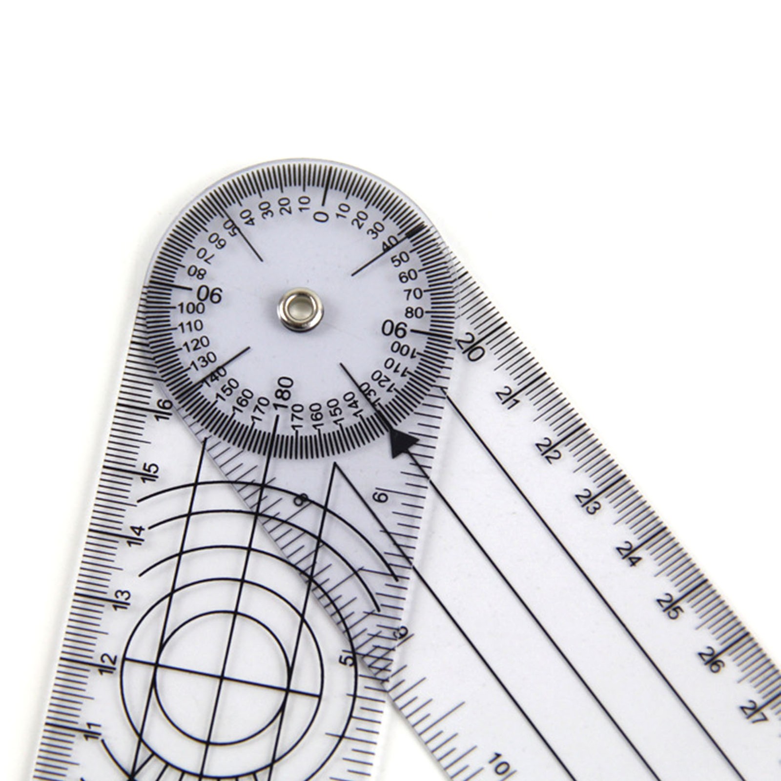Orthopedic Ruler Goniometer Angle Ruler Human Bone Joint Measuring