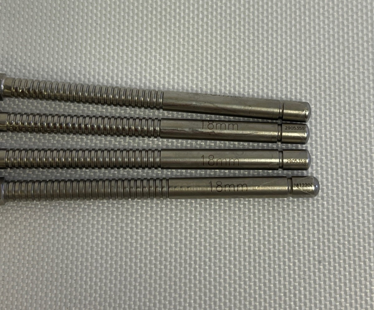16 Piece SSI Ultra Distraction Pin Set w/ Case 12mm 14mm 16mm 18mm Self Drilling
