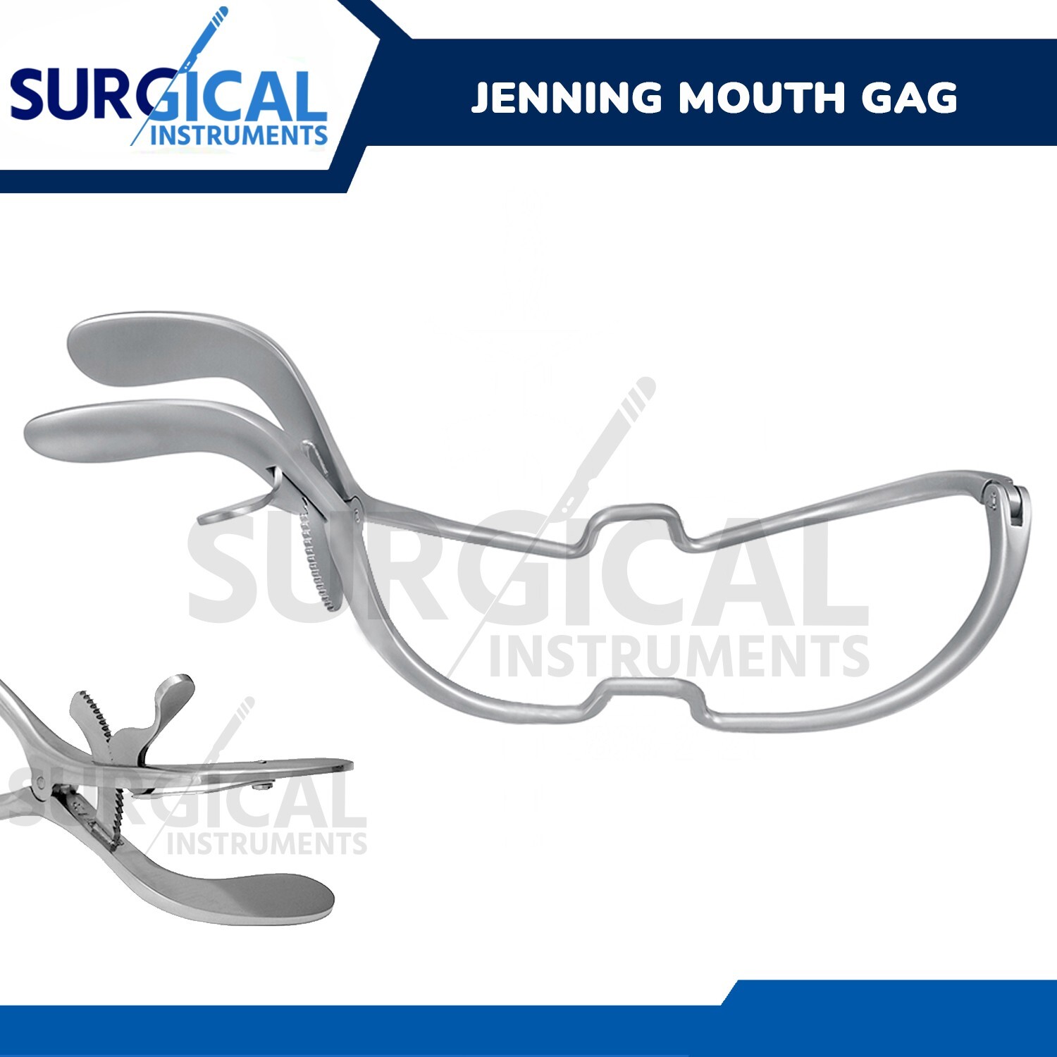 Jenning Mouth Gag 13 cm Surgical Dental Veterinary Instruments German Grade