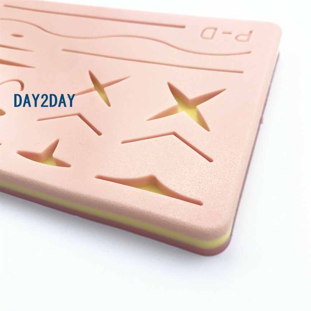 Skin suture model Training Pad Wound silicone suture Practice mat