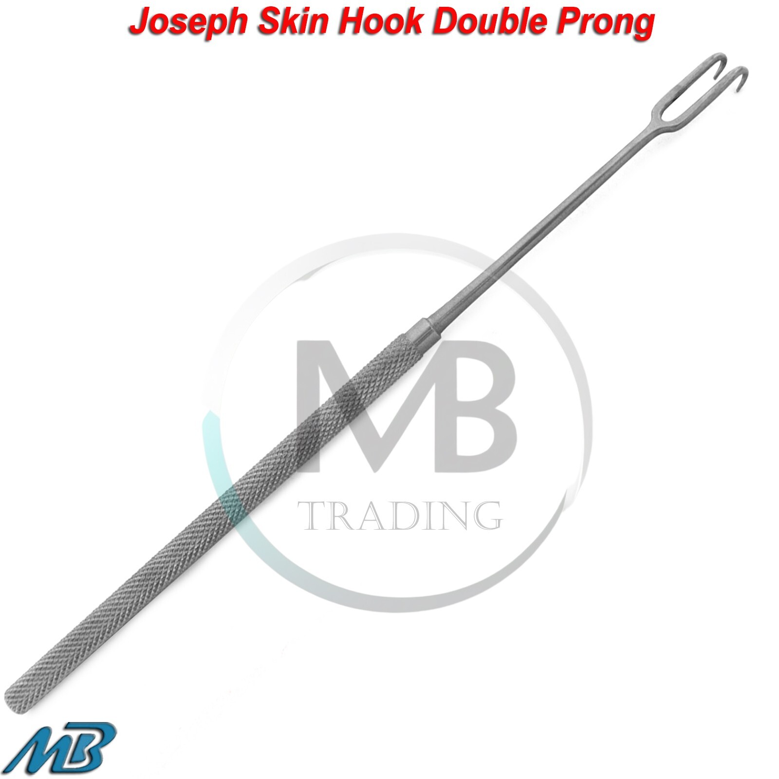 Joseph Skin Hook Double Sharp Prong 17 cm Retractor Plastic Surgical Instruments