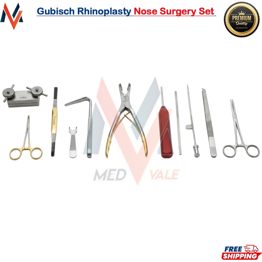 Basic Surgical Gubisch Rhinoplasty Nose Surgery Set Surgical Nasal instruments