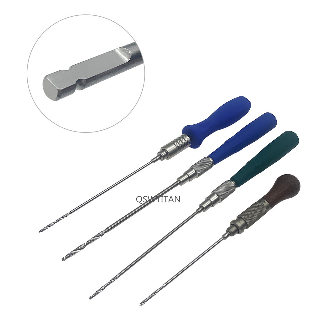 Bone Drill AO Quick Change Drilling bits Stainless Steel Orthopedic Instrument