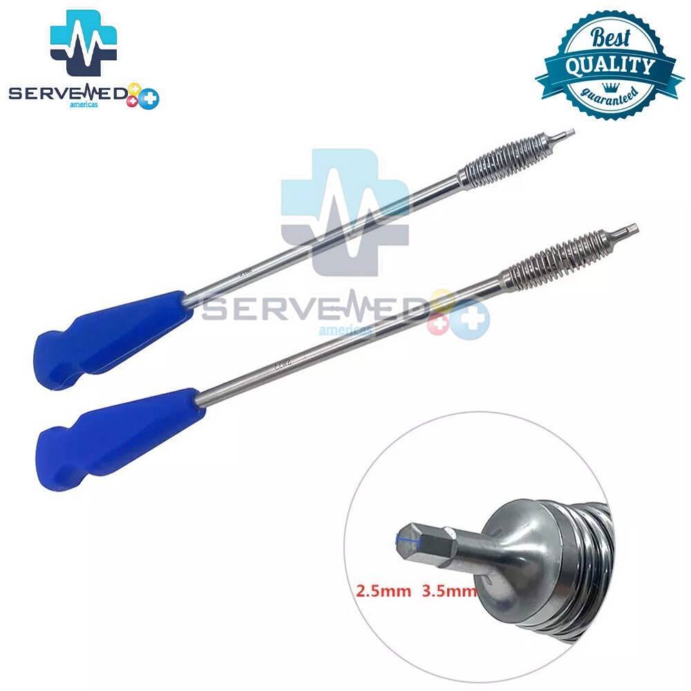 Bone Nails Universal Screwdriver Hex Screwdriver 2.5mm 3.5mm Surgical Instrument