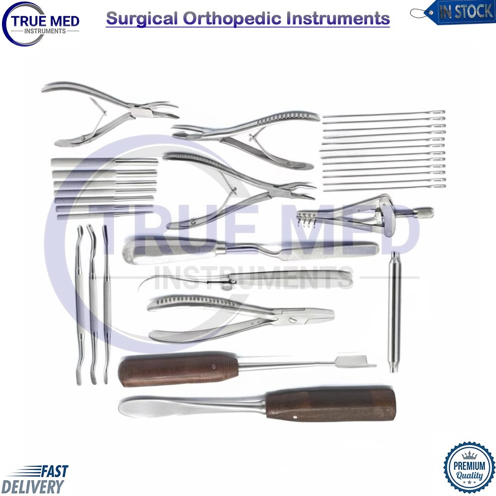 Set Of 32 Pieces Surgical Orthopedic Instruments (13 Items)
