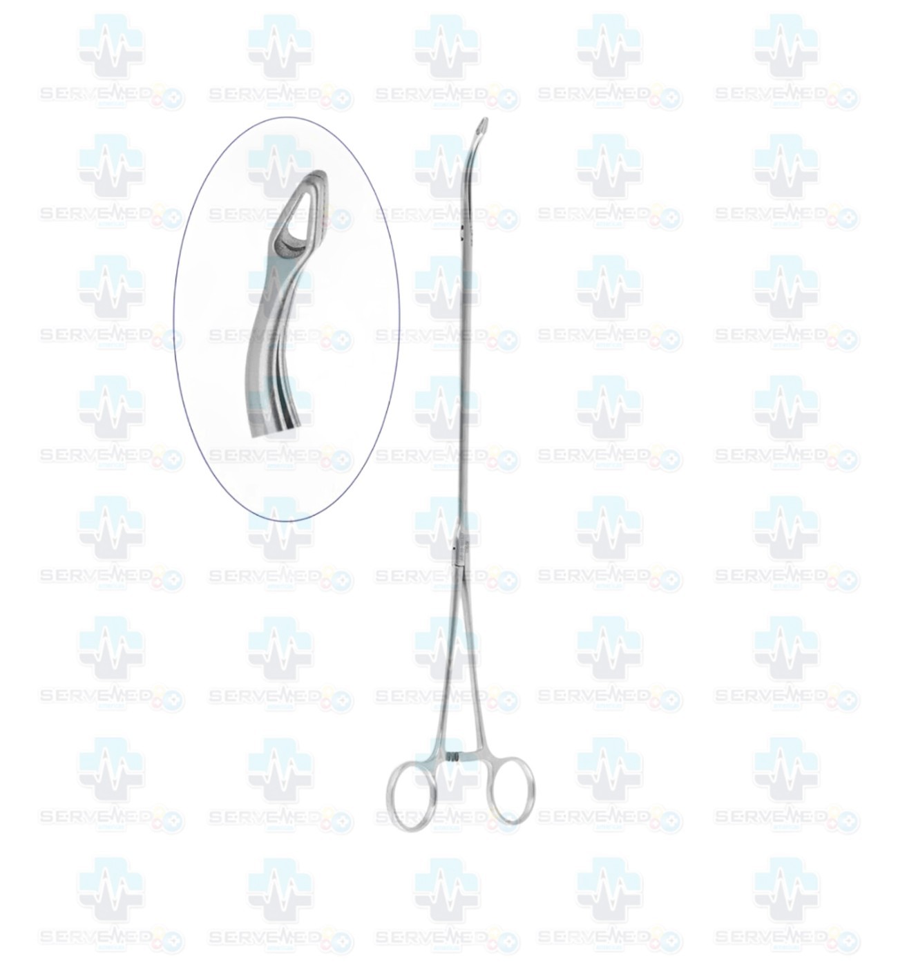 VATS Snake Head Tissue Forceps – Thoracoscopic Thoracic Surgical Instrument