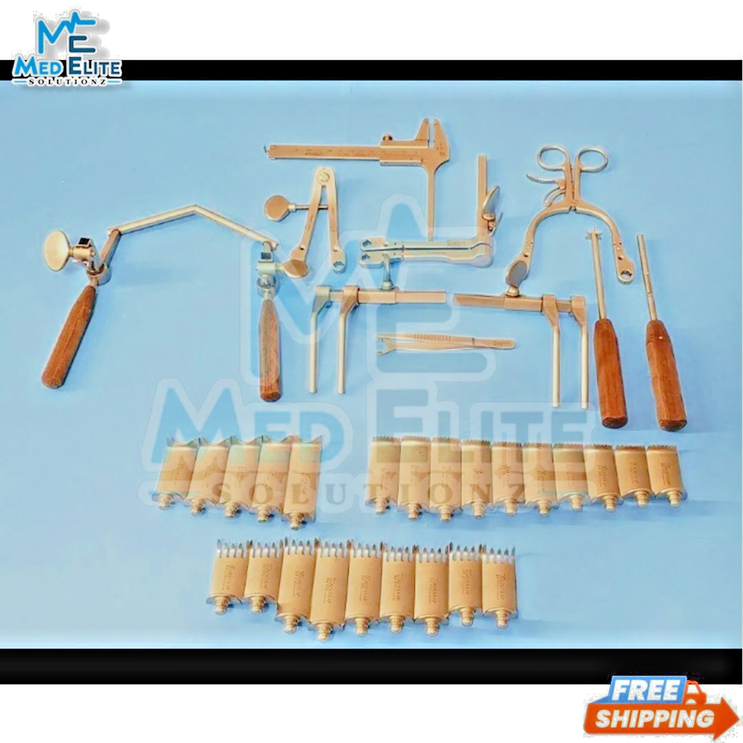 AesculapCasperVertebralRetractorInstrumentSetwithSterilizationCase – Orthopedic
