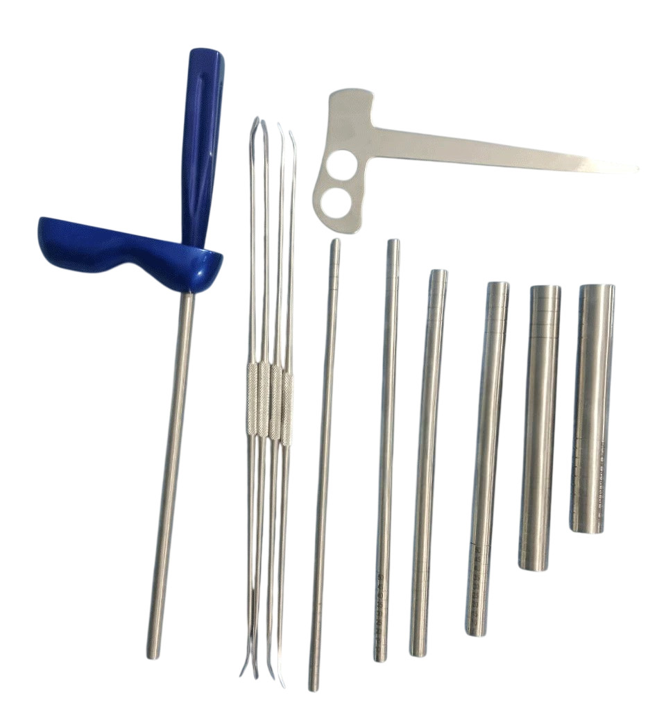 UBE Spine Surgery Orthopedic Surgical Instruments Set Of 13 Pcs