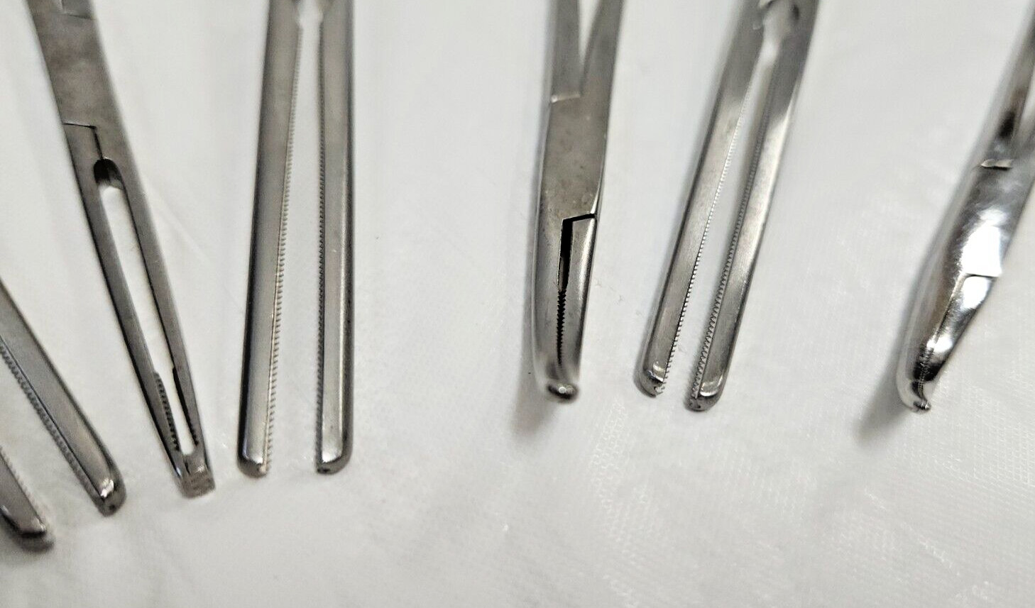 Lot of 8 Pilling / Weck Surgical Medical Forceps -Cpix4info