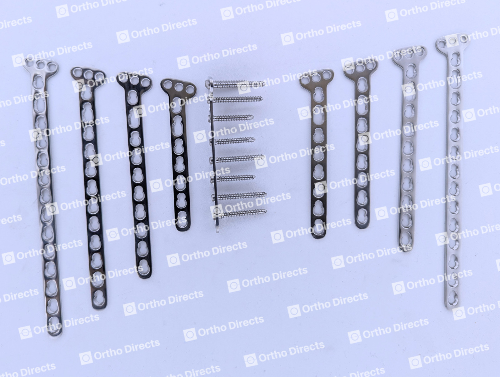 Distäl Radius Volar T Oblique Plates L+R & Locking Hex Screws 70 Pcs Set SS 316L