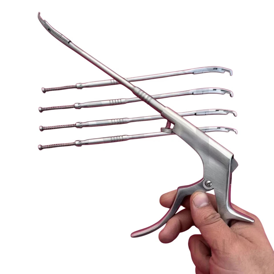 Angled Interlaminar Spine Endoscopic Set Spine Endoscopic Surgery Rongeur Set