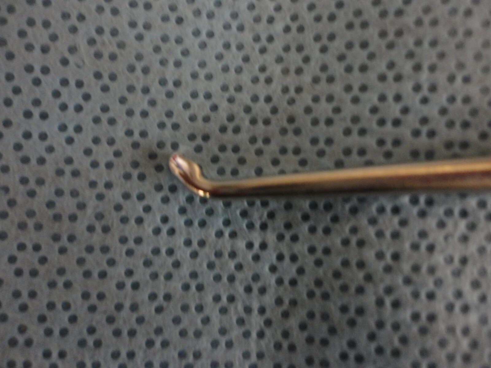 Boss Surgical Orthopedic Angled 3/0 10in Color Lumbar Curette 70-8636