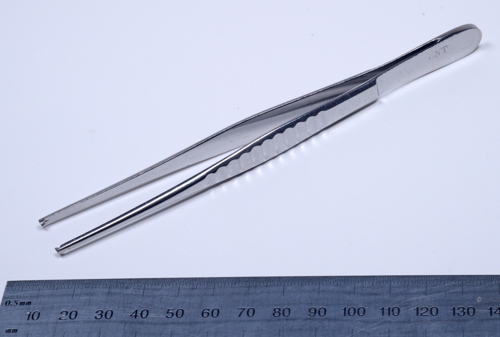 Herwig Tissue Forceps 6″ Straight 1×2 Stainless Steel Surgical