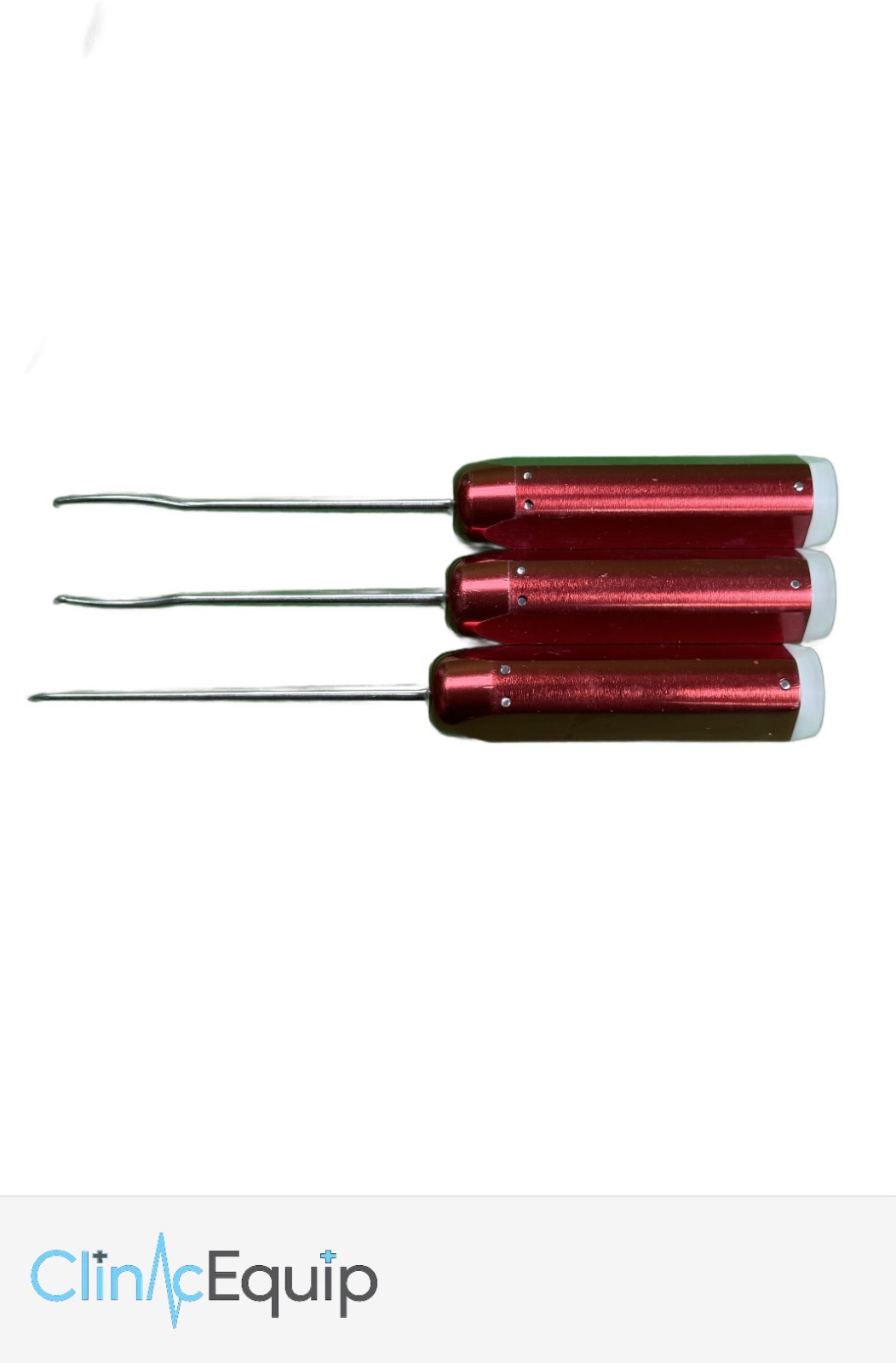 Arthrex Chondro Pick Set, AR-8670 (40°), AR-8671 (90°), AR-8672 (60°), 220 mm