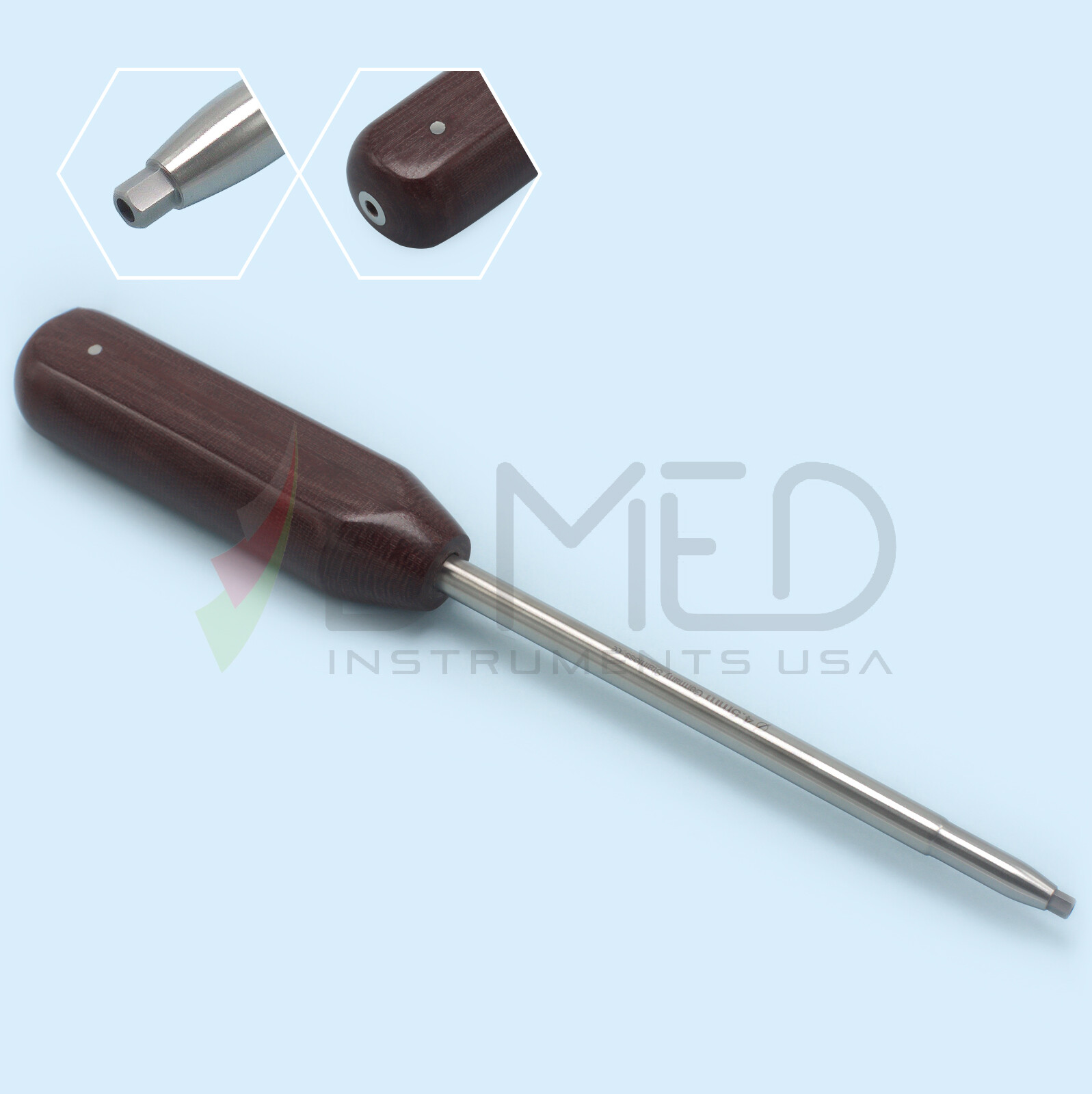 Cannulated Orthopedic Screw Driver Hex Head 4.5mm Bone Screws
