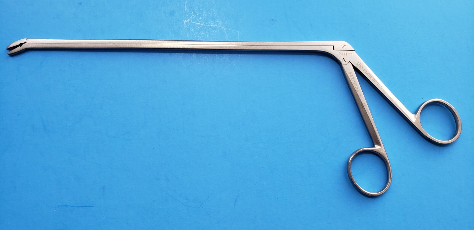 Life Instruments Orthopedic 3x10mm Love Gruenwald Pituitary Rongeur 9″ Down Bite