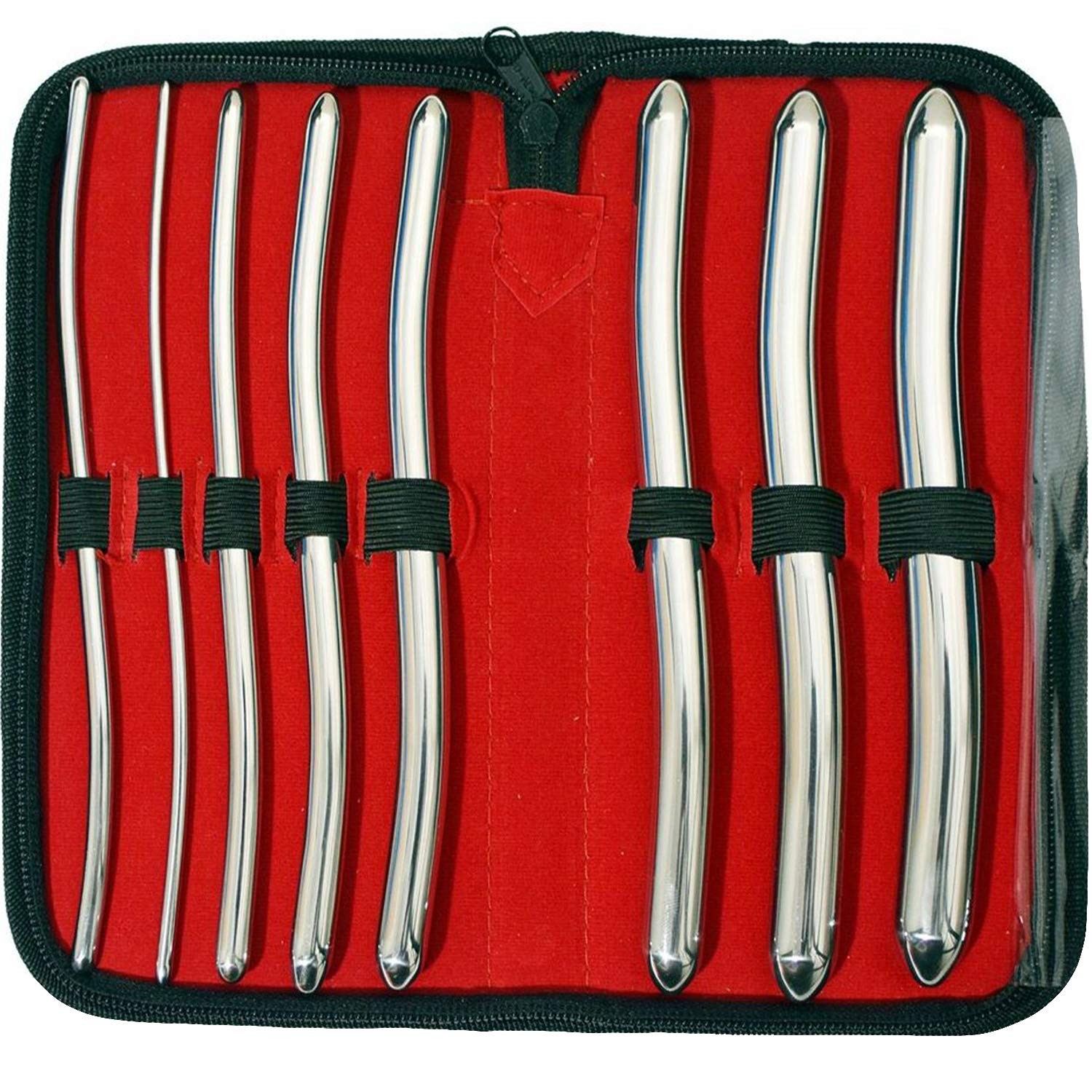 SURGICAL ONLINE 8 Hegar Medical Dilator Sounds Set 7.5inch Double Ended Instrume