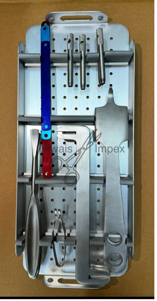 Small Fragment Orthopedic Surgical Instrument Set for Trauma Surgery Use Small