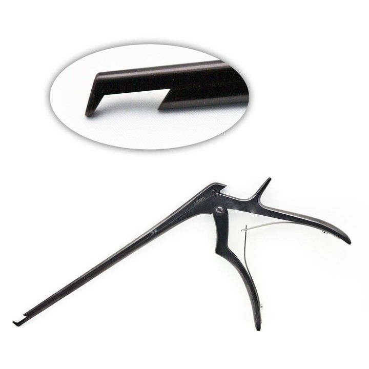 Black Coating Kerrison Rongeur 7″ 3mm Spine Neurosurgery Orthopedic Bone Punch