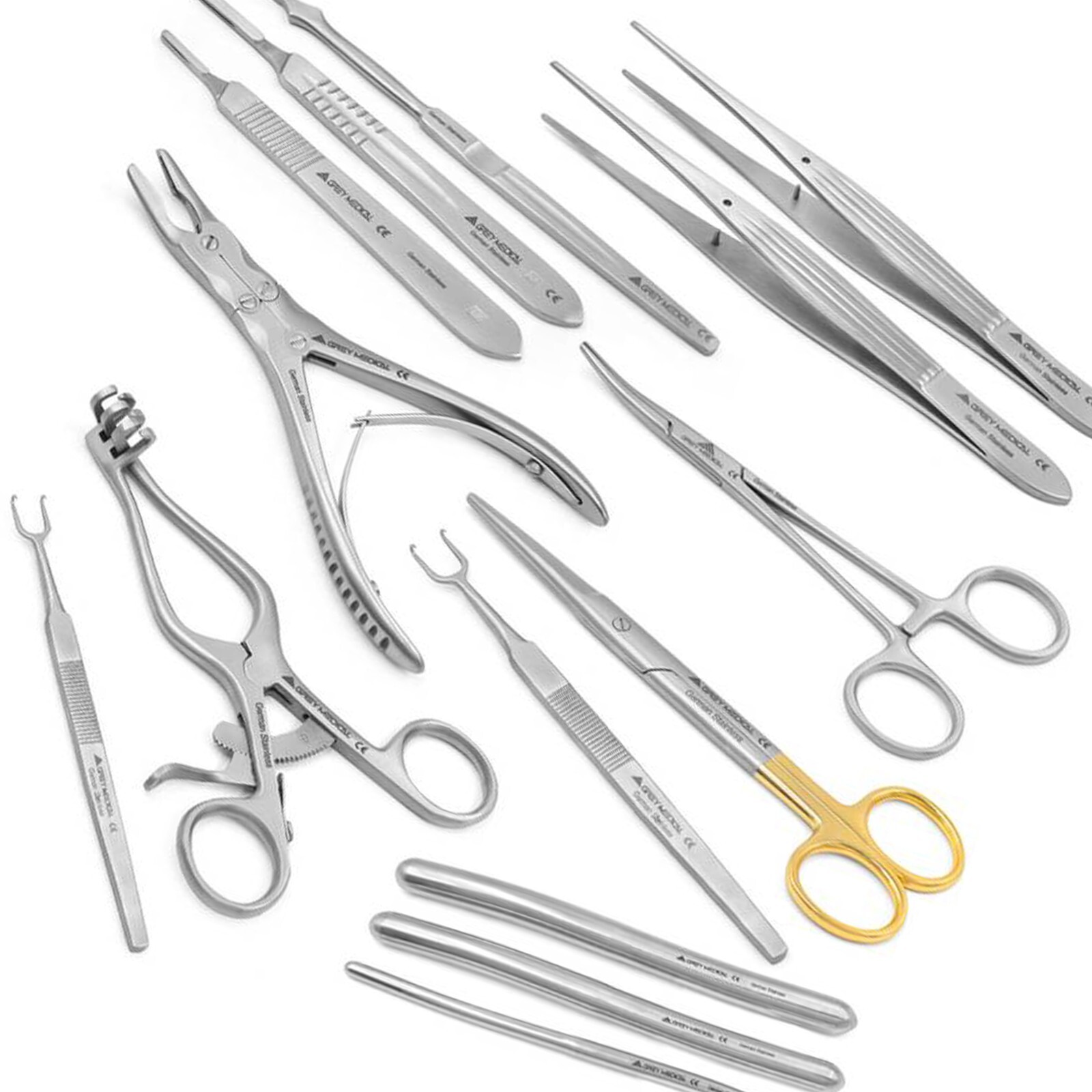 Professional surgical instruments set of 14/pcs for medical professional