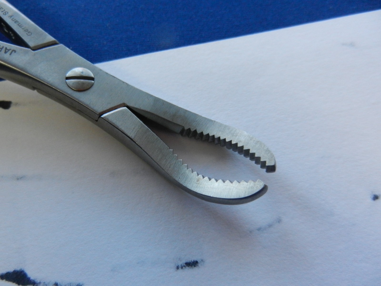 Jarit 225-135 Orthopedic Curved Reduction Forceps with Speed Lock 17cm Length