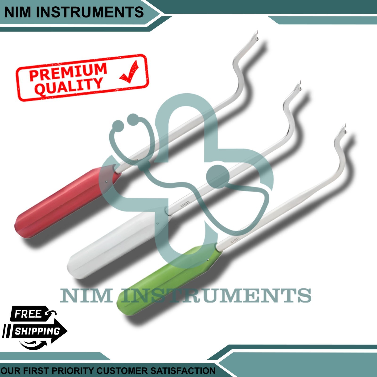 Ventura Surgical Veterinary Instruments, Stifle Thrust Levers in 20cm & 28cm
