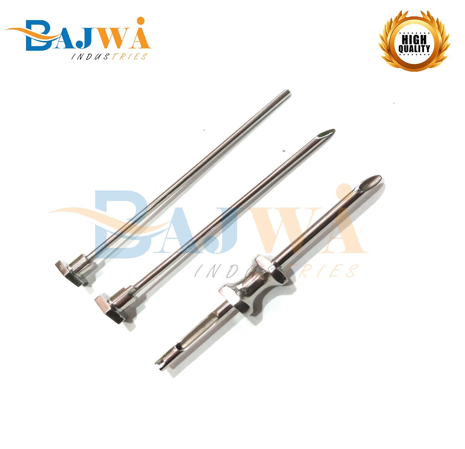Hrt Trocar 3.5 mm Cannula & Obturator 3 Pcs Set