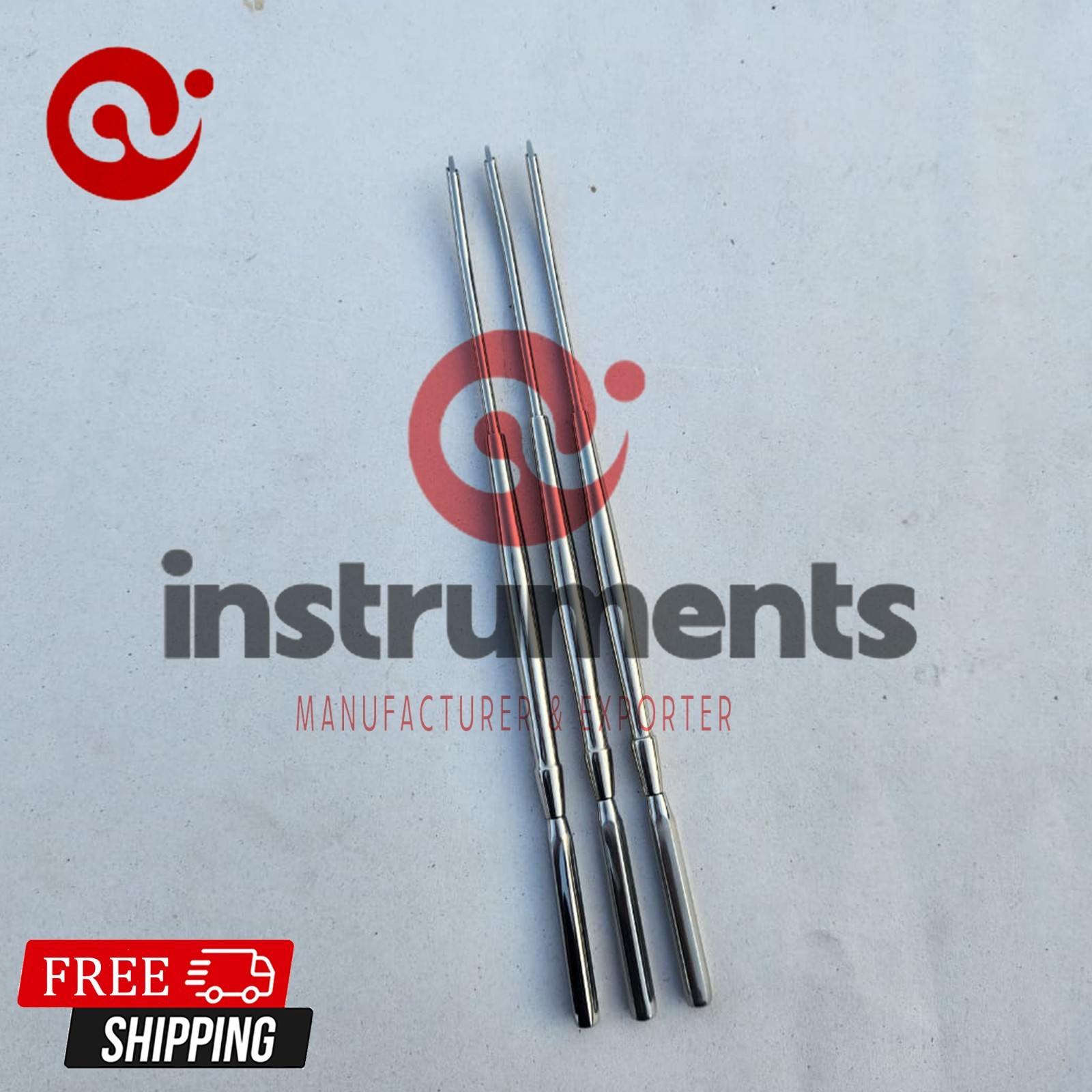 Suction Elevator Guidde 4mm 3pcs By Ai instrument