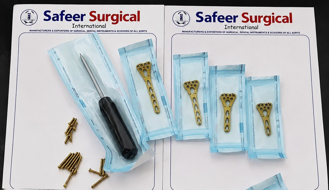 79PCS Variable Angle DVR Radius Volar LCP Plate Set Titanium Grade 5 L/R