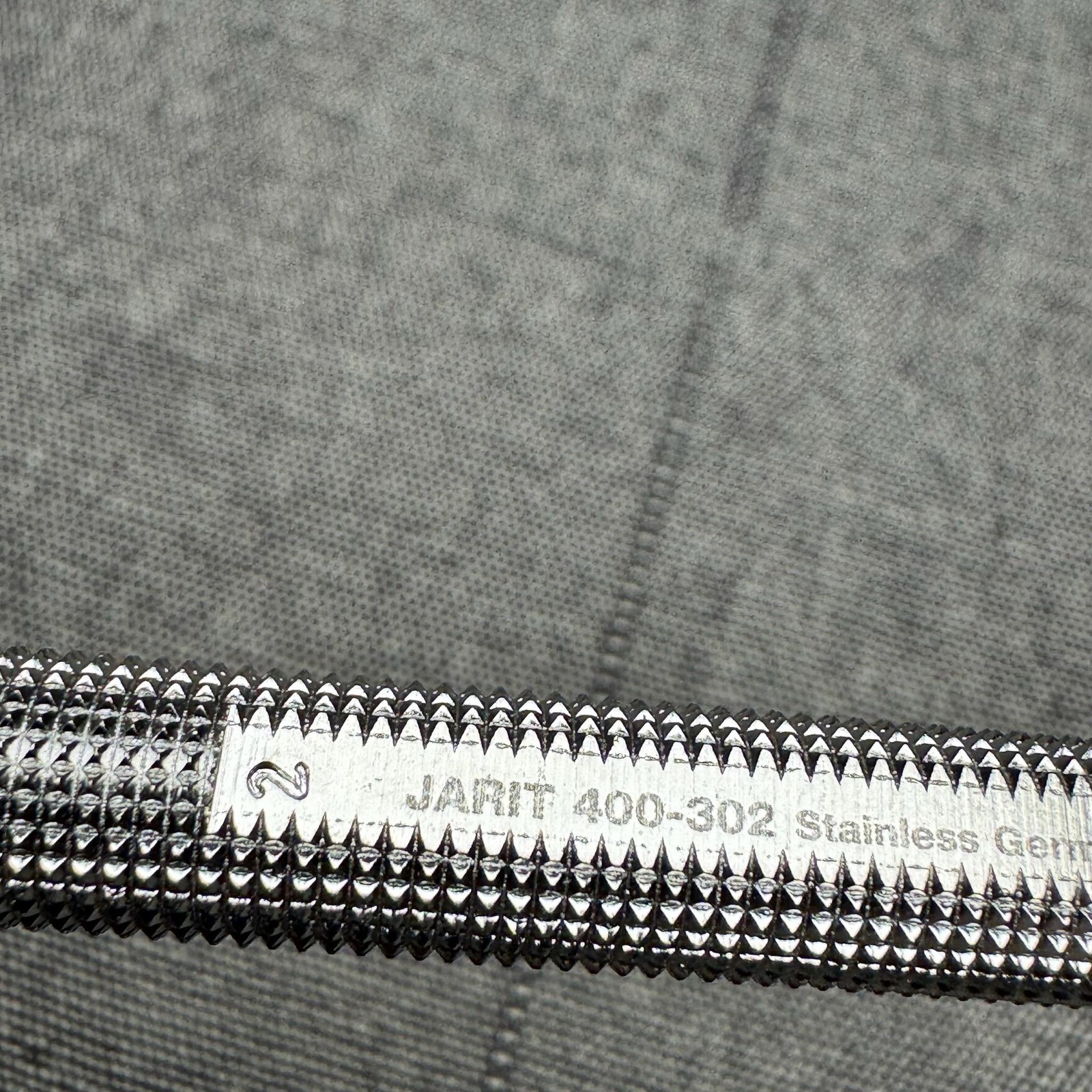 Jarit 400-302 Stainless Surgical Hook Instrument Knurled Handle Germany Tool