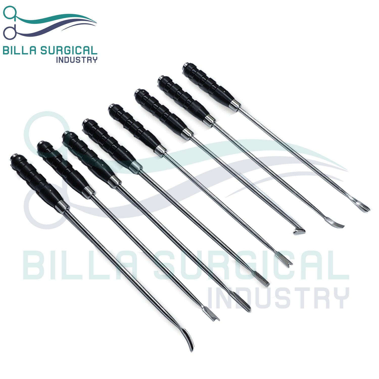 Cement Retractor Set of 8 Pieces Hip Surgery Orthopedic Instruments