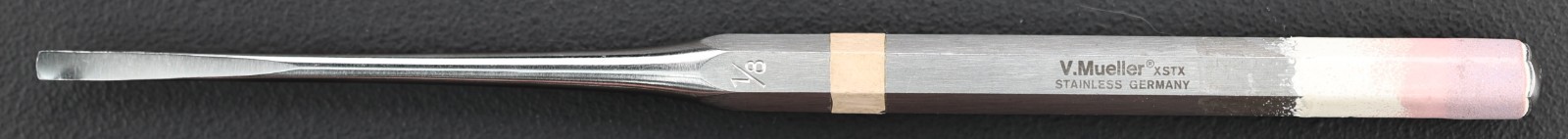 V Mueller OS1079-001 Key Periosteal Elevator, 3.1mm Wide, 17.1 cm