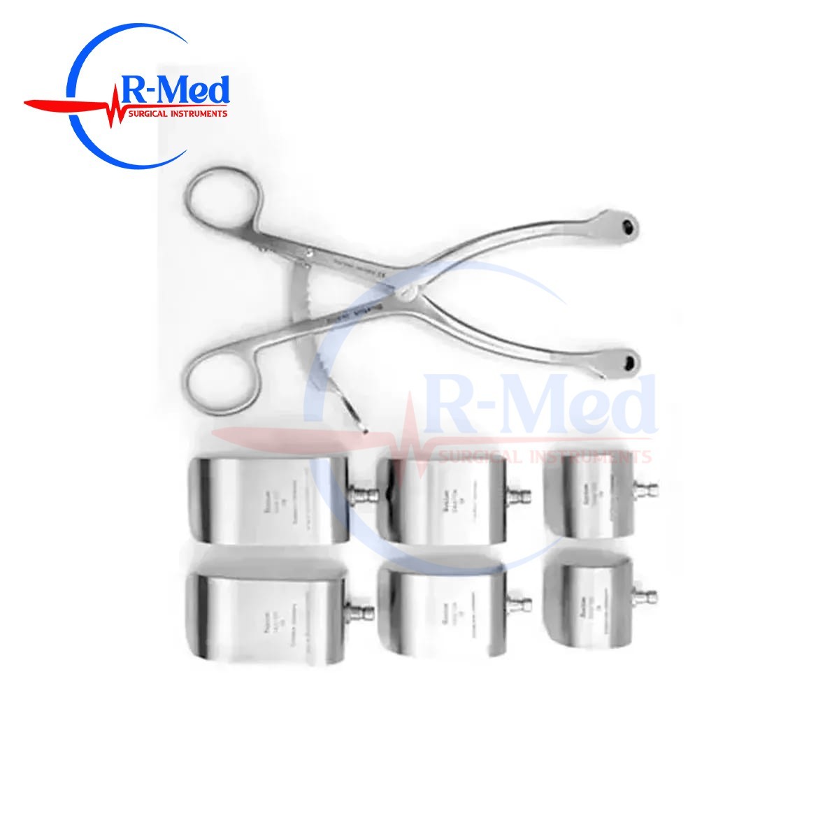 Kolbel Retractor Set With 6 Blade For Shoulder Repair