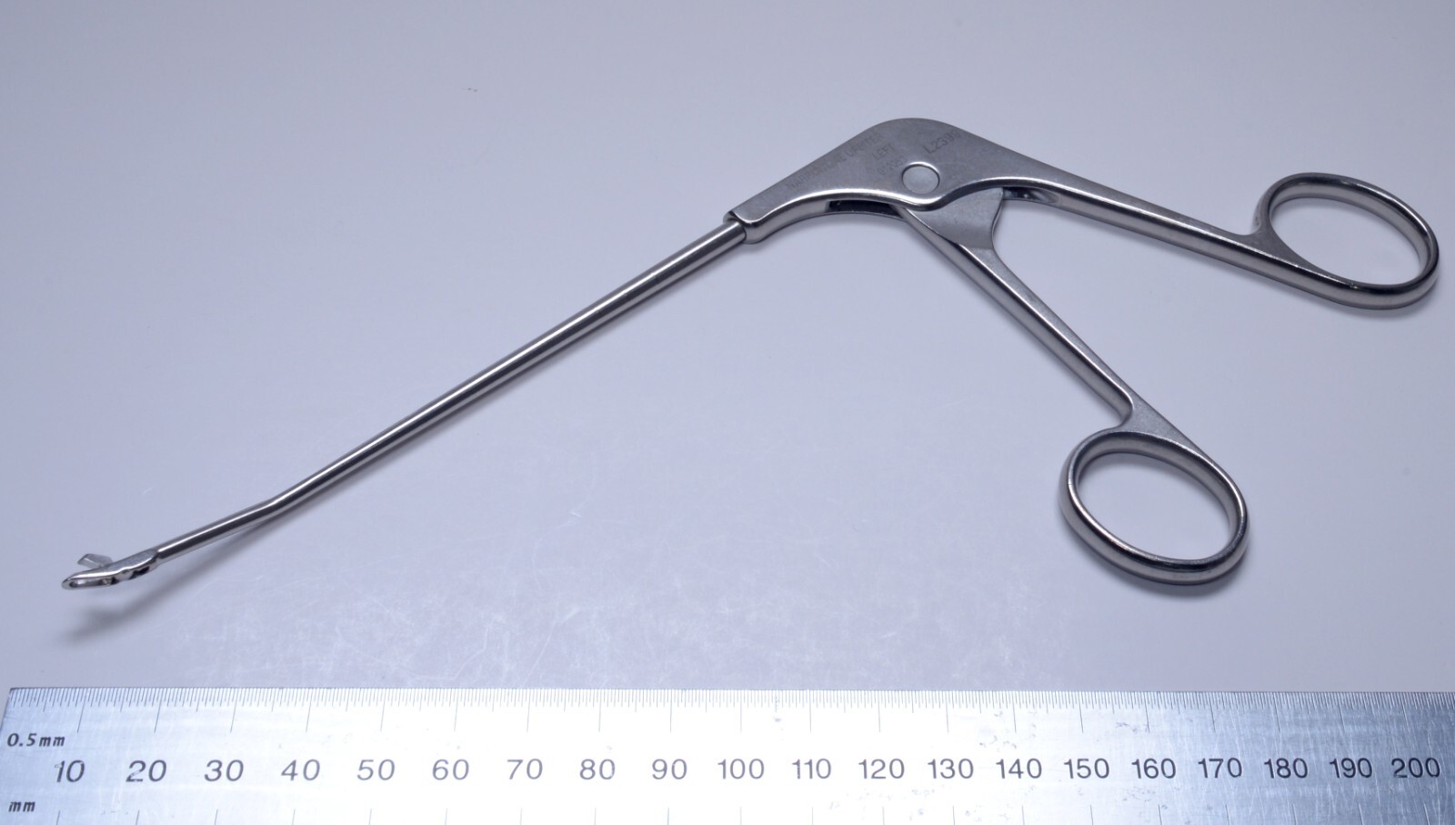 Acufex #012053 Punch Basket Narrowline Upbiter 9″ Curved Left Stainless Surgical